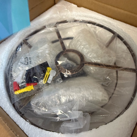 (NEW) 9”x10” Bronze Crystal Flush Mount Light/ Hallway Light/ Small room - Picture 7 of 10